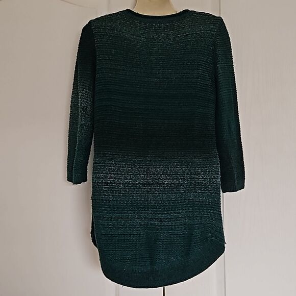 HOST PICK 🥳 Cleo Petite Knitted Sweater With Half-Sleeves XS Hunter Green - Picture 4 of 16